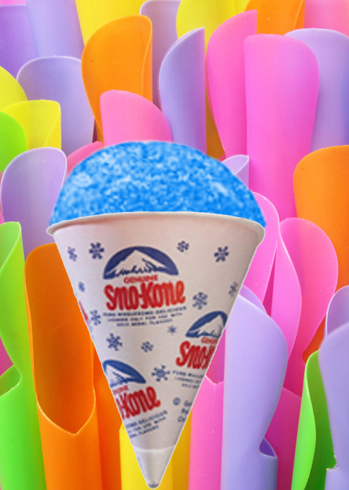 Verre &agrave; Sno-Kones
